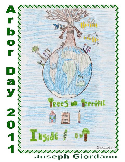 Arbor Day 2011 Poster, art by Joseph Giordano