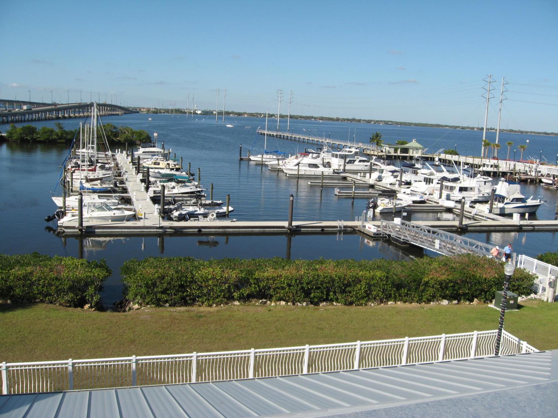 Overlooking Laishley Marina