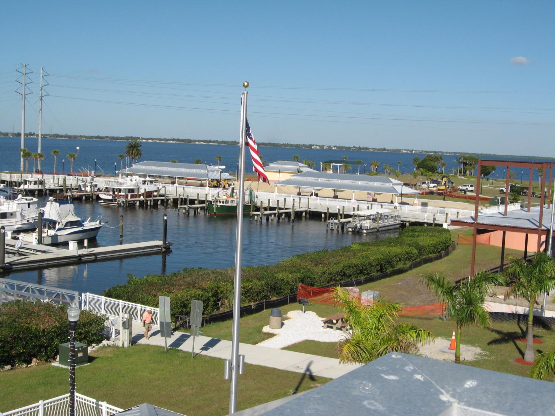 View of Laishley Marina
