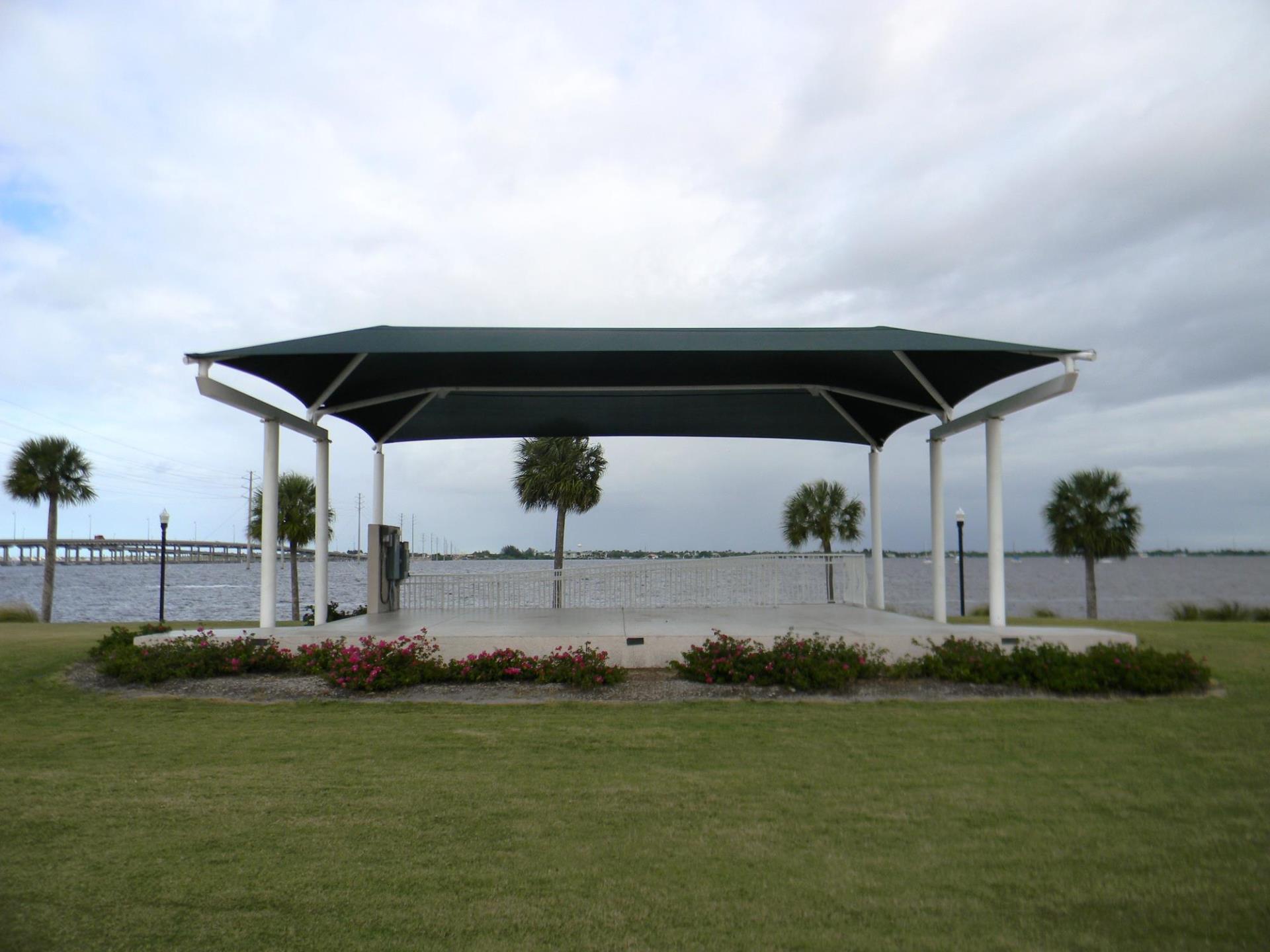 Wally Stage at Laishley Park